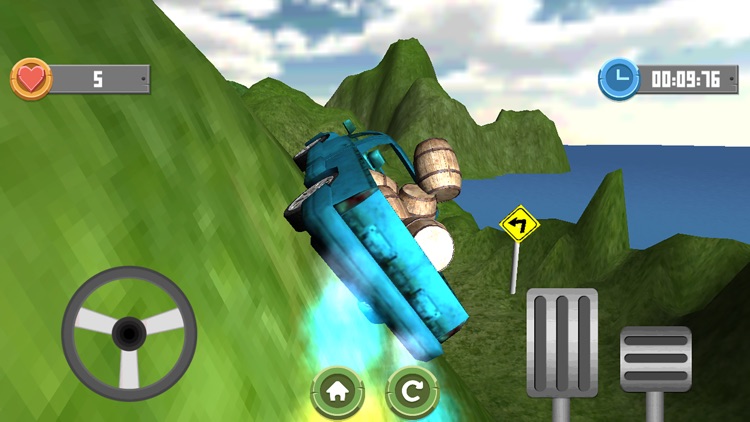 Hill Climb Truck screenshot-3