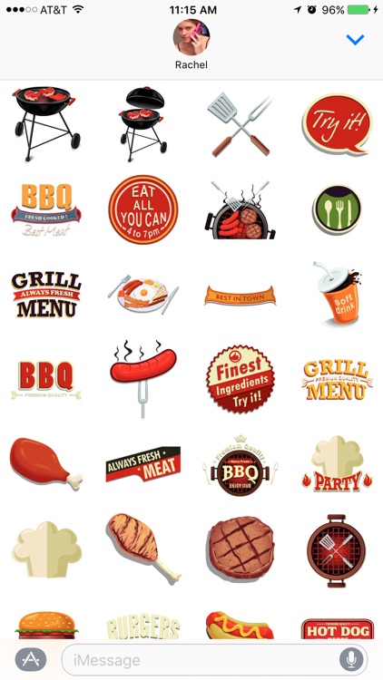 BBQ Stickers