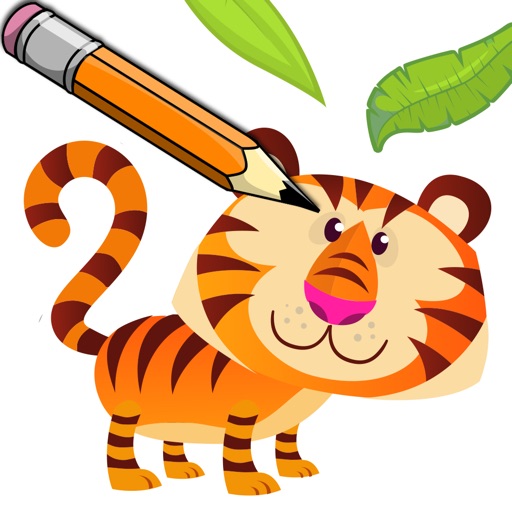 Learn & Draw Animals For Kids icon