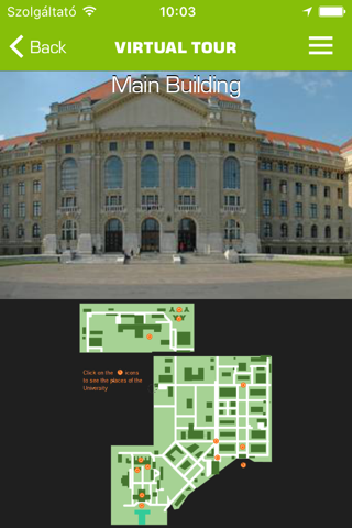 University of Debrecen screenshot 2
