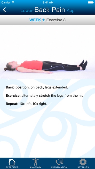 Lower Back Pain App Screenshot 3