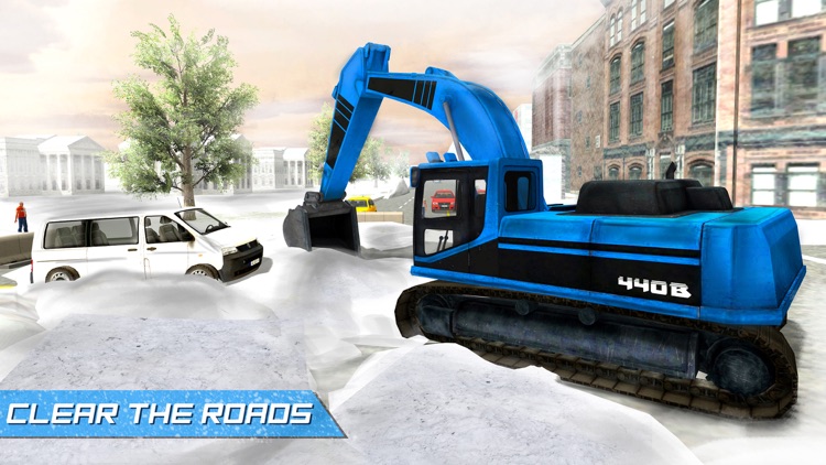 Heavy Snow Excavator Simulator - Plow Truck Rescue