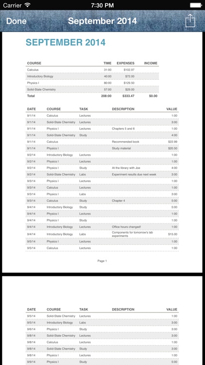 Student Time Tracker screenshot-3