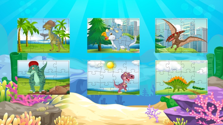 Kids Dinosaur Game:Toddlers Boys Dino Puzzle Free