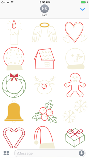 Happy Christmas Animated Sticker(圖2)-速報App