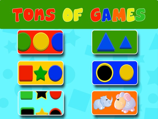 Smart Preschool Baby Shapes and Colors by Learning Games for Toddlers iPad app afbeelding 3