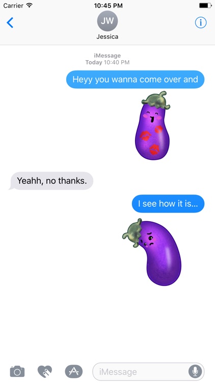 Say It With Eggplants