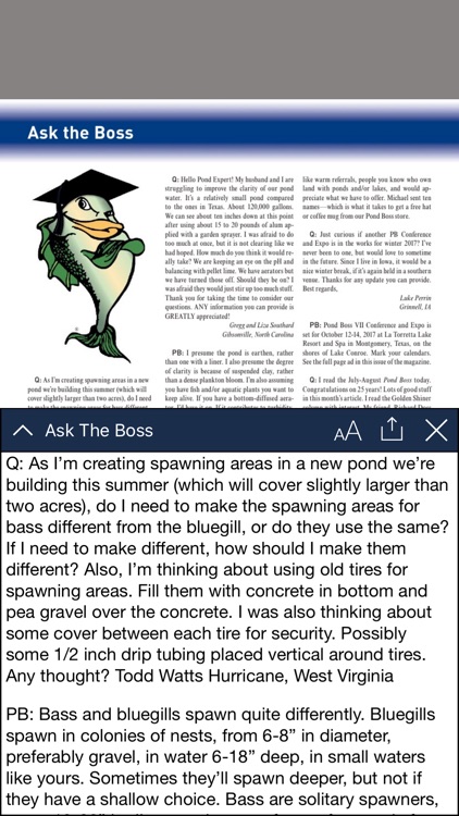 Pond Boss Magazine screenshot-3
