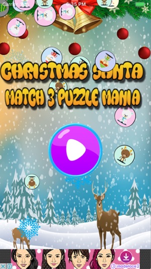 Christmas Santa Match 3 Puzzle Mania(圖3)-速報App