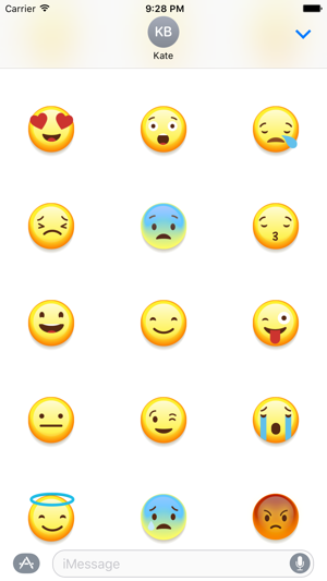 Emoji 3D Stickers for iMessage