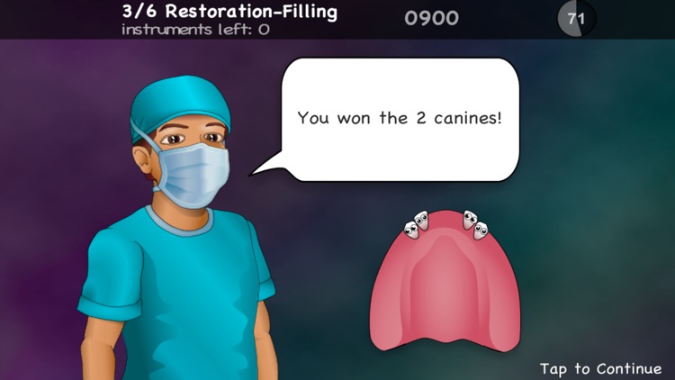 Dental Assistant - Fun with instruments