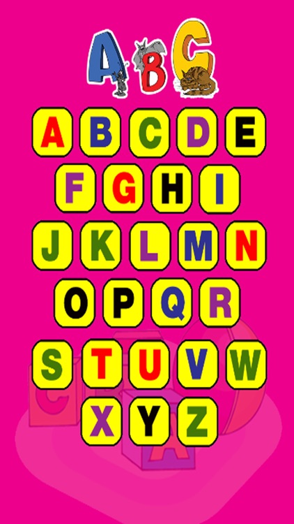 Letters and phonics learning games for kids