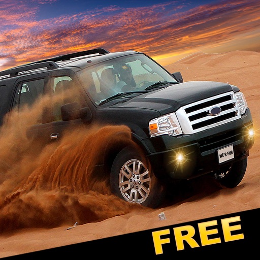 Drive OffRoad Desert Jeep Free iOS App