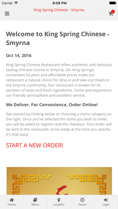 How to cancel & delete King Spring Chinese - Smyrna from iphone & ipad 1