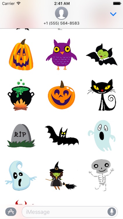 Halloween Sticker, Emoji - Fv Pack 02