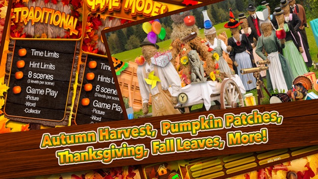 Hidden Objects Thanksgiving Fall Harvest Puzzle(圖5)-速報App