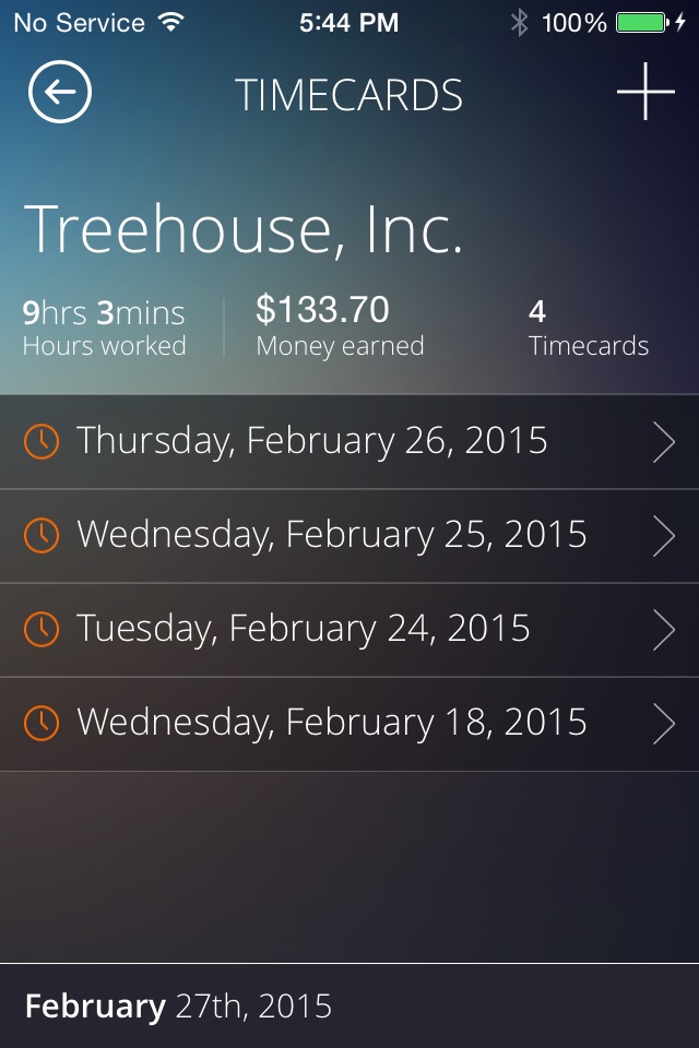 Timecard Pro - Hours & Work Schedule Tracking screenshot 4