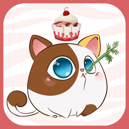 Cup Cake Cat Sticker icon