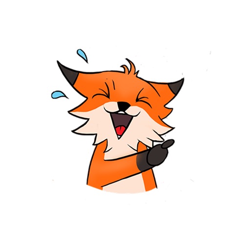 Cute Little Fox Stickers icon