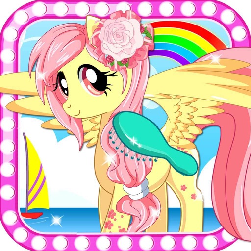 Princess Rainbow Pony-Girl Games icon