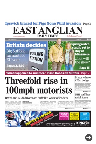 East Anglian Daily Times screenshot 2