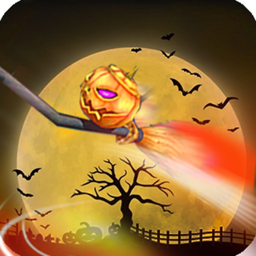 Spooky Pumpkin Racer- Halloween Flying Cars Racing Icon