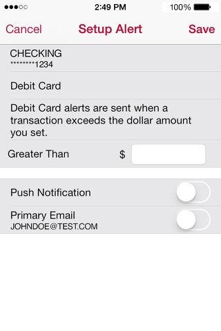 Bank of Arizona Mobile screenshot 3