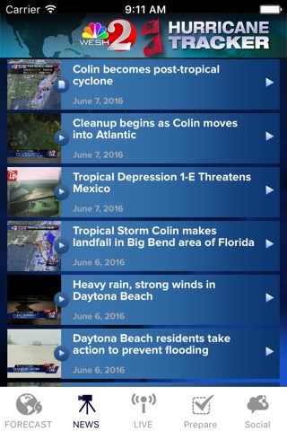 Hurricane Tracker WESH 2 screenshot 4