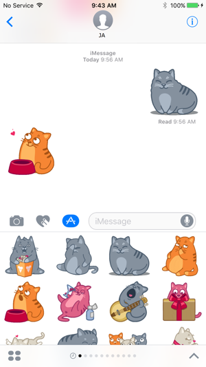 Cat Animation Sticker 3(圖1)-速報App