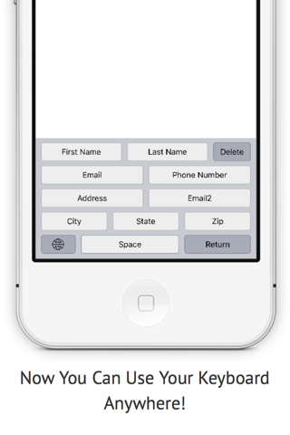 Quick Fill Keyboard - náhled