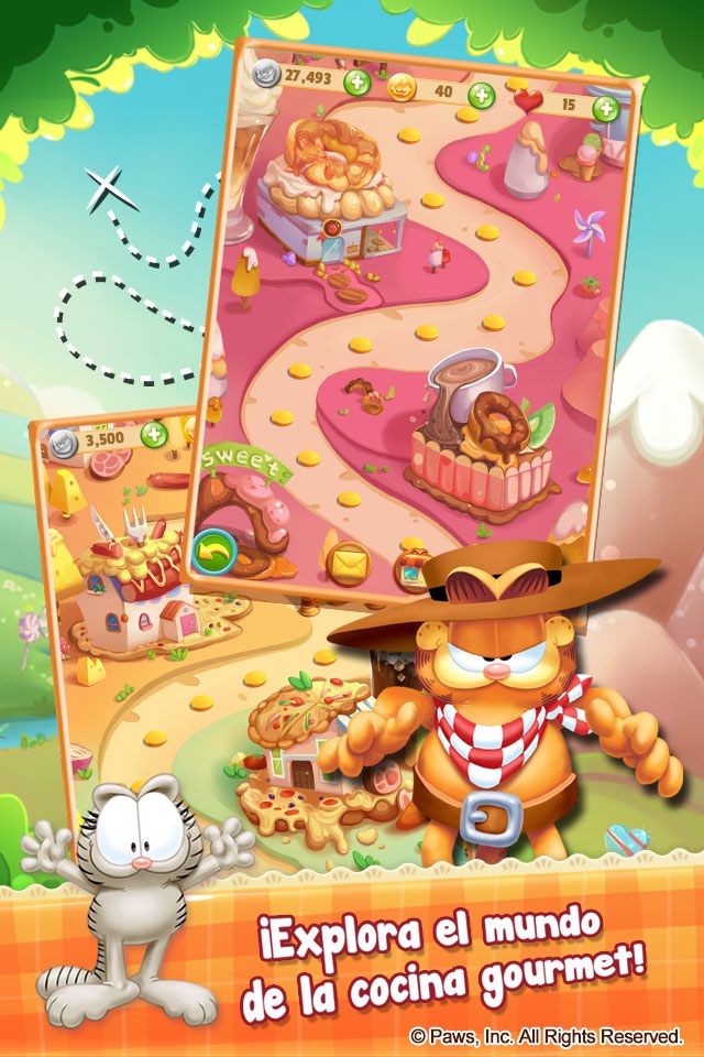 Garfield Chef: Match 3 Puzzle screenshot 2