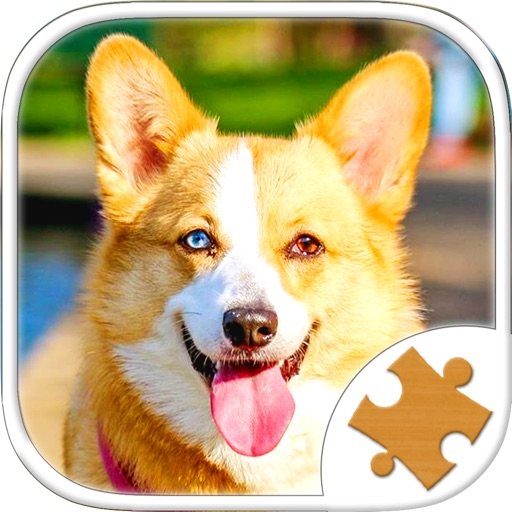 Cute Puppy Dogs Jigsaw Puzzles Games For Adults Icon
