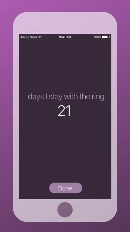 Contraceptive Ring Alert for NuvaRing