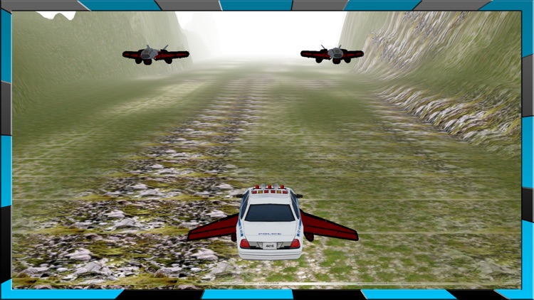 The Ultimate Flying Cop Car Shooter Simulator