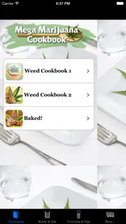 mega marijuana cookbook - cannabis cooking & weed iphone screenshot 3