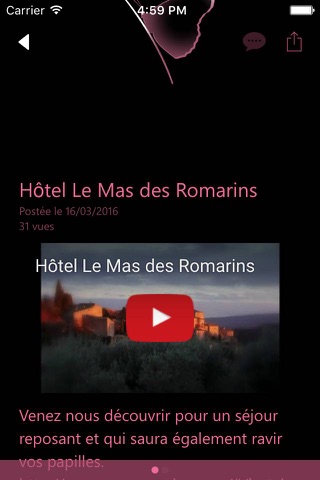 Le Mas des Romarins screenshot 2