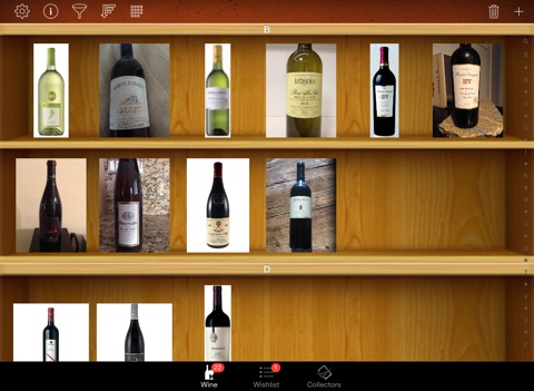 Wine Collectors for iPad screenshot 2