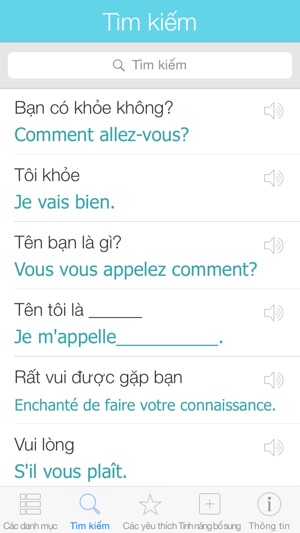 French Pretati - Nói tiếng Pháp với Bản dịch