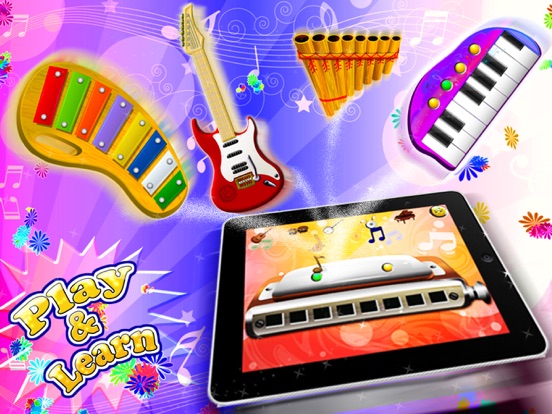 Music Sparkles – All in One Musical Instruments Collection HD screenshot