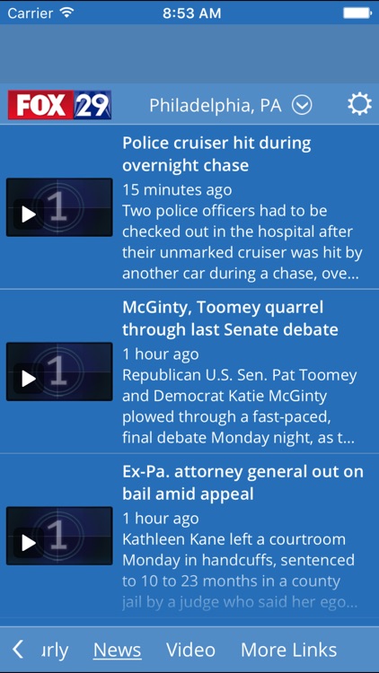 FOX 29 WEATHER AUTHORITY screenshot-3