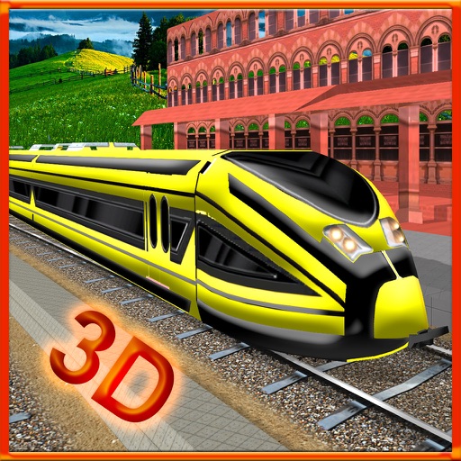 Rail Bullet Train Driver Game Icon