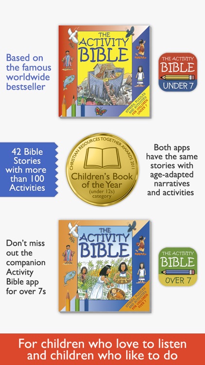 The Activity Bible – Kids under 7 & Sunday School