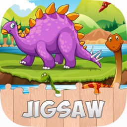 Cartoon Dino Dinosaur Puzzles Jigsaw Games