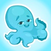 Sea Octopus • BEST Emoji Stickers for iMessage