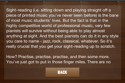 Sight Reading! for iPhone screenshot 4