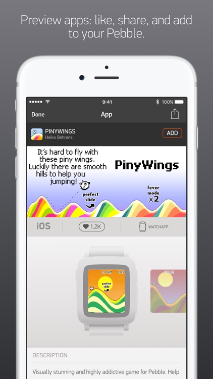 Pebble™ screenshot-4