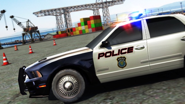 Police Car Parking Simulator 3D(圖5)-速報App