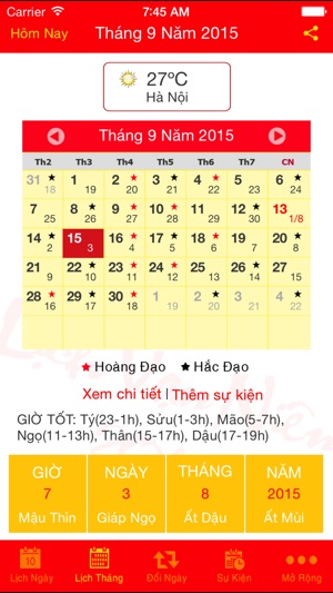 Lịch Vạn Niên 2016 Bính Thân(圖2)-速報App