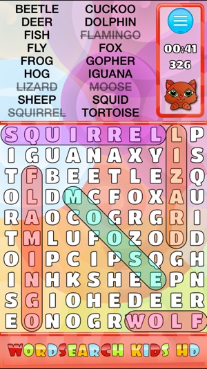 WordSearch Kids HD(圖1)-速報App