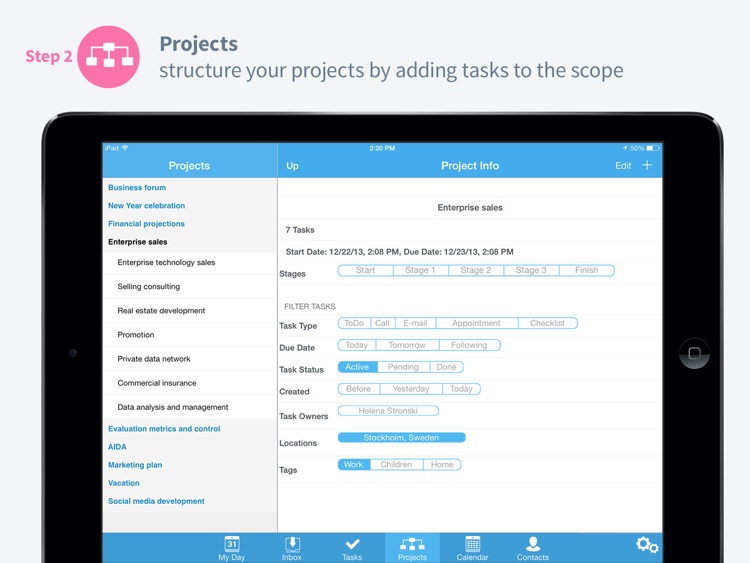 Daylike – task planner